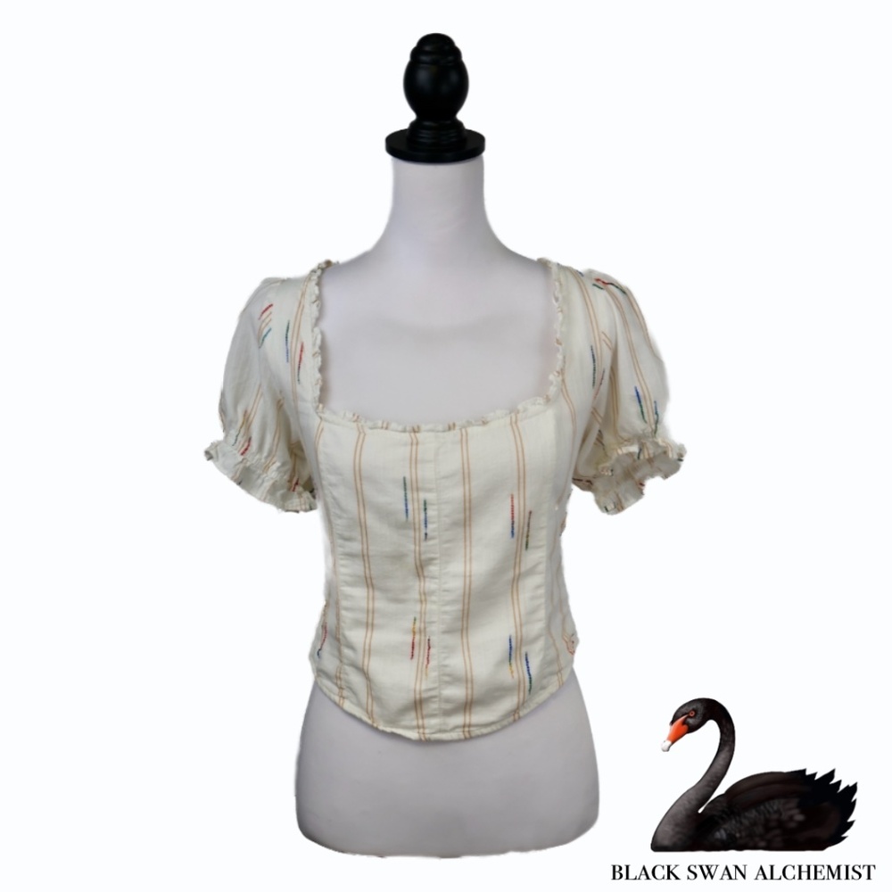 Free People Serotonin Corset Top Size Large